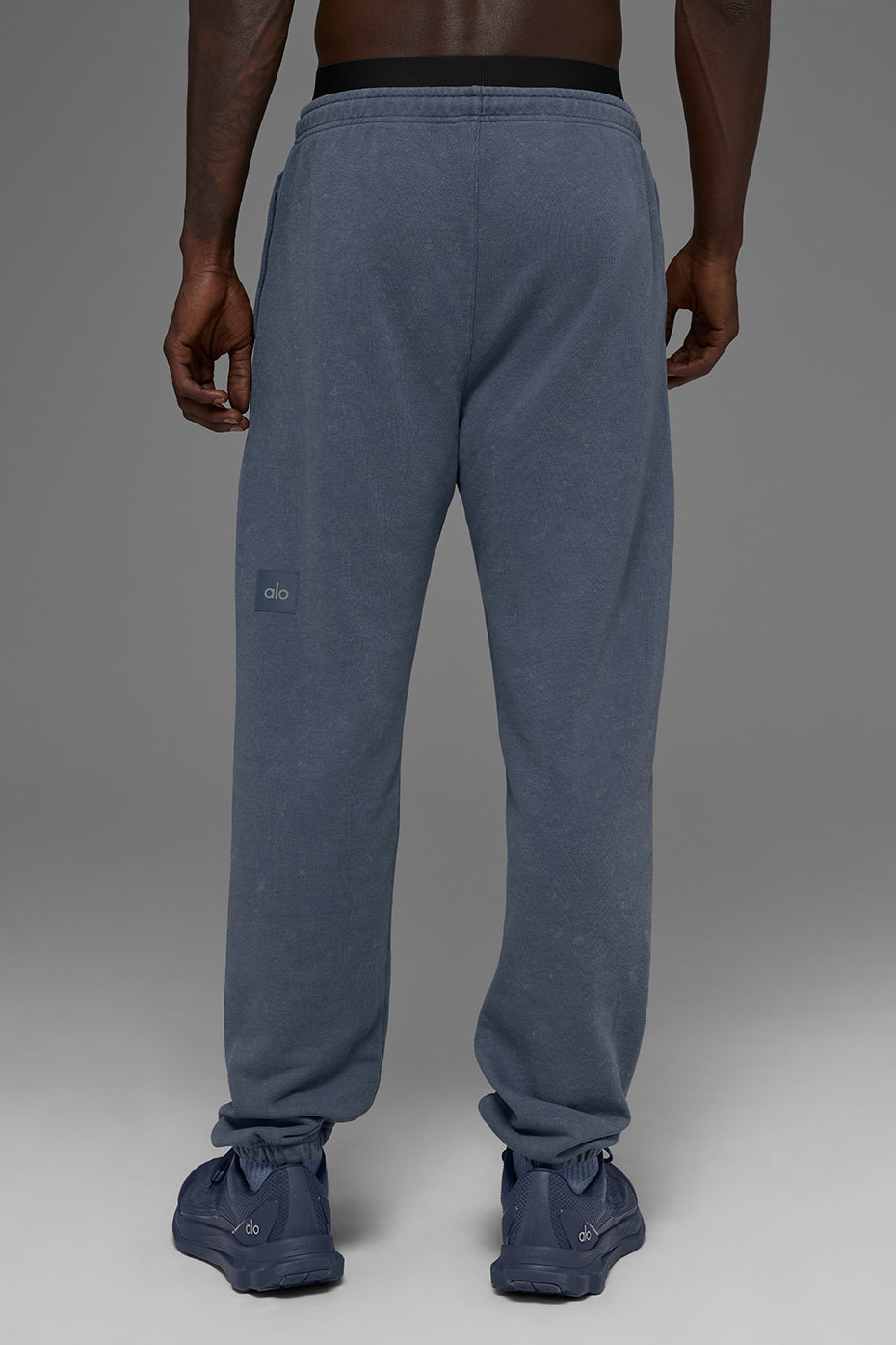 Pantalon de jogging Chill à délavage vintage - Bleu pierre délavé