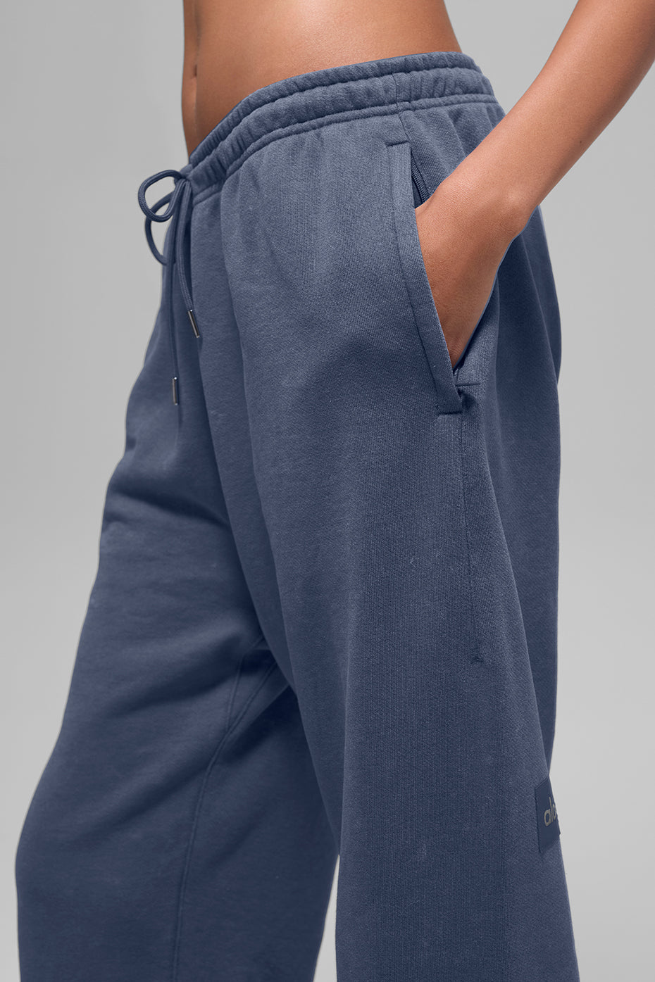 Pantalon de jogging Chill à délavage vintage - Bleu pierre délavé
