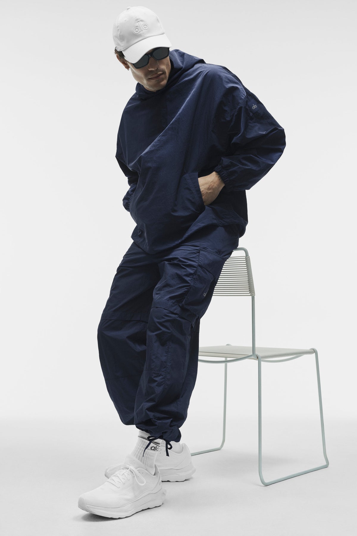 Pantalon cargo Axis - Bleu marine