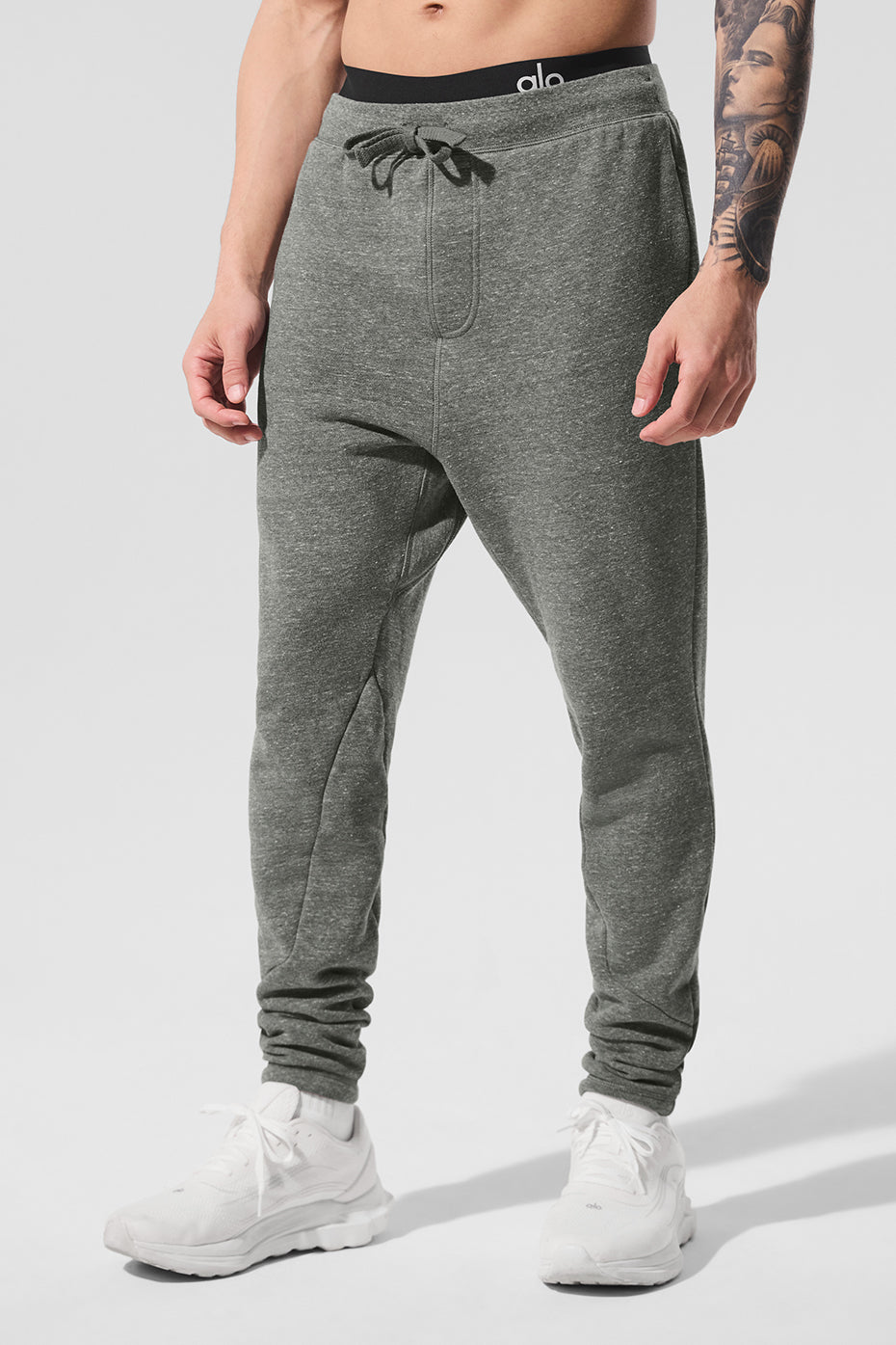 Pantalon de jogging Triumph - Gris mélange de trois fibres