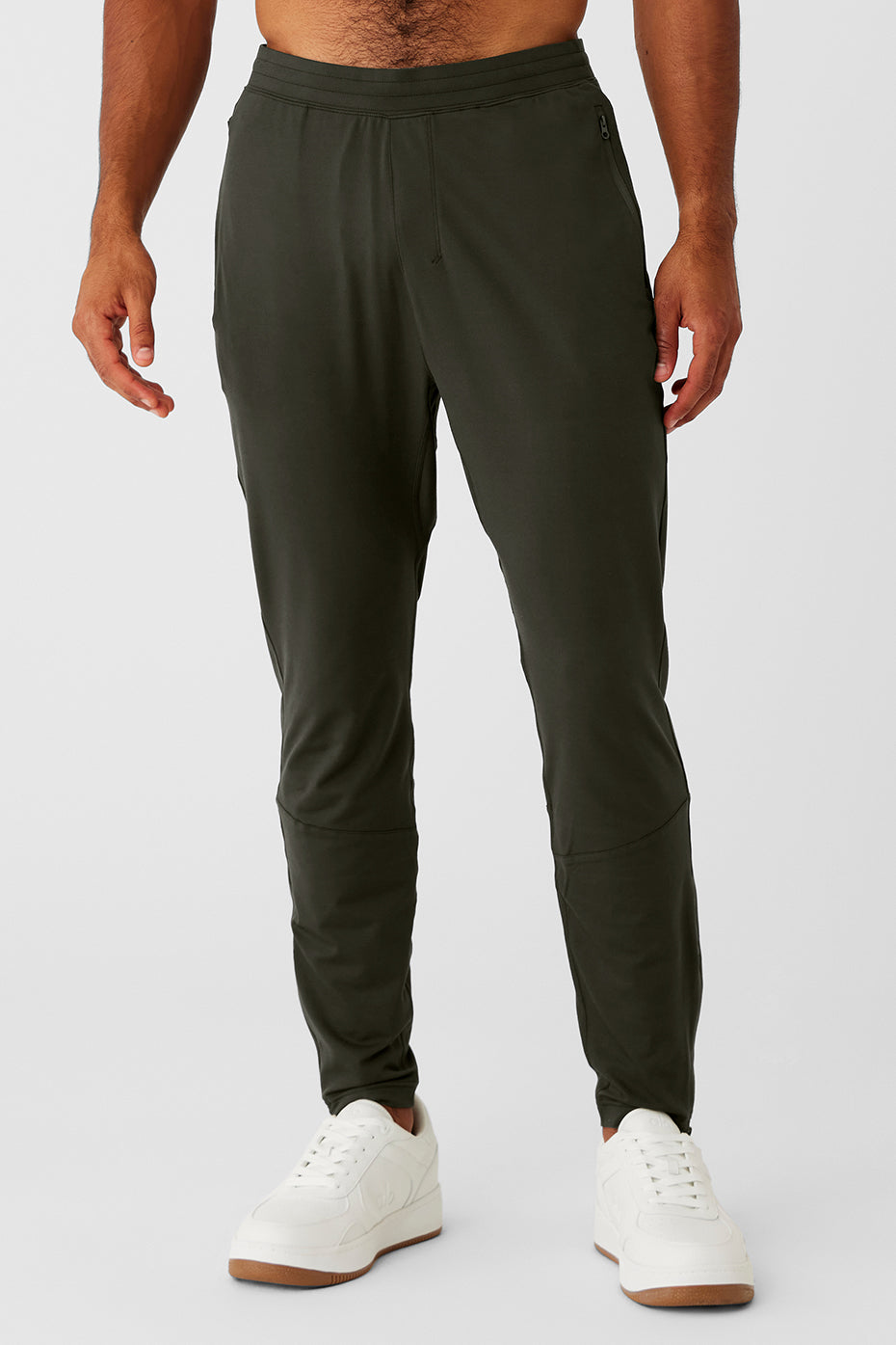Pantalon technique Conquer React - Vert furtif