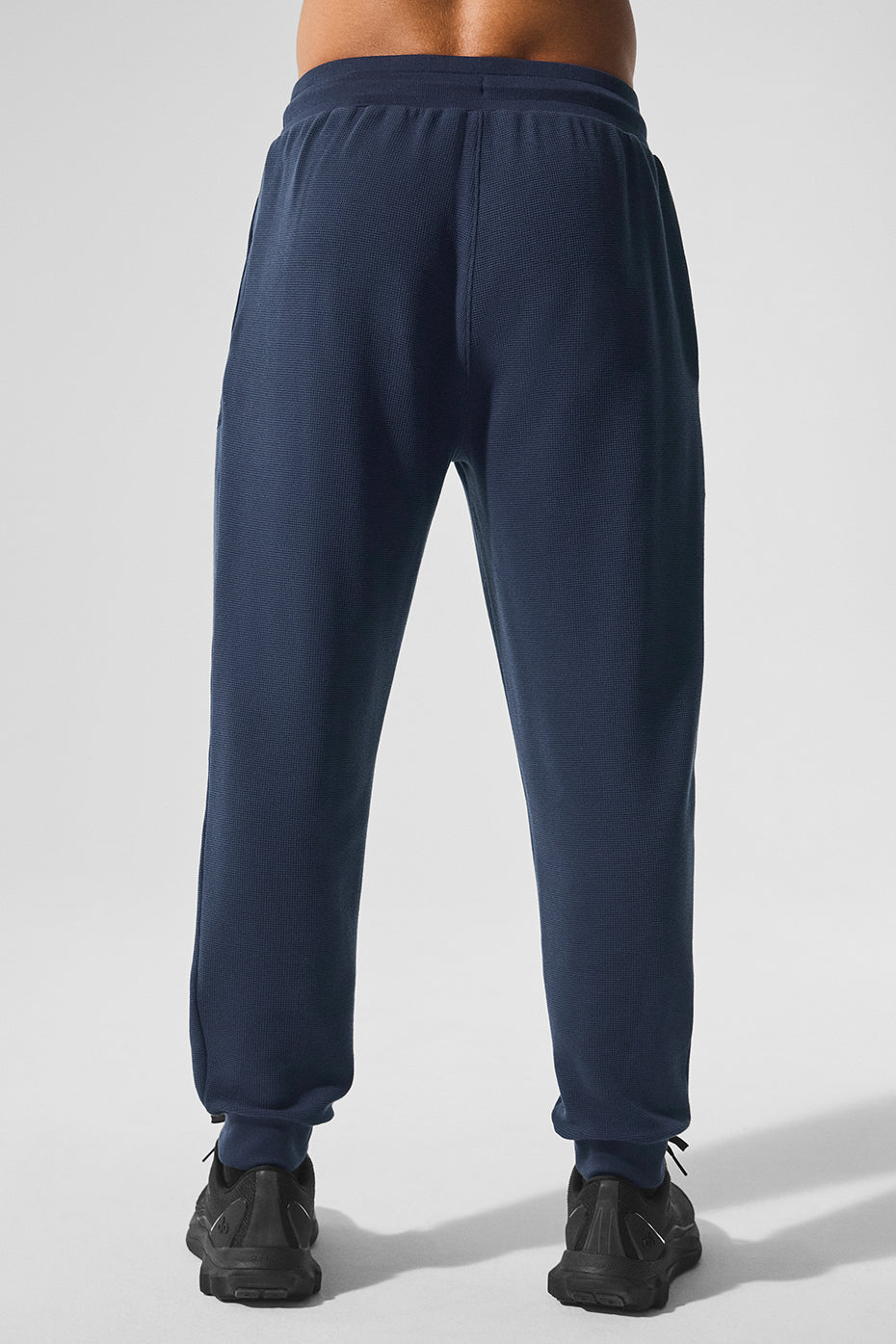 Pantalon de jogging Fast Break en maille gaufrée fine - Bleu marine