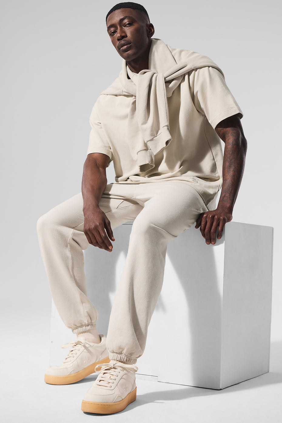 Pantalon de jogging Chill - Écru