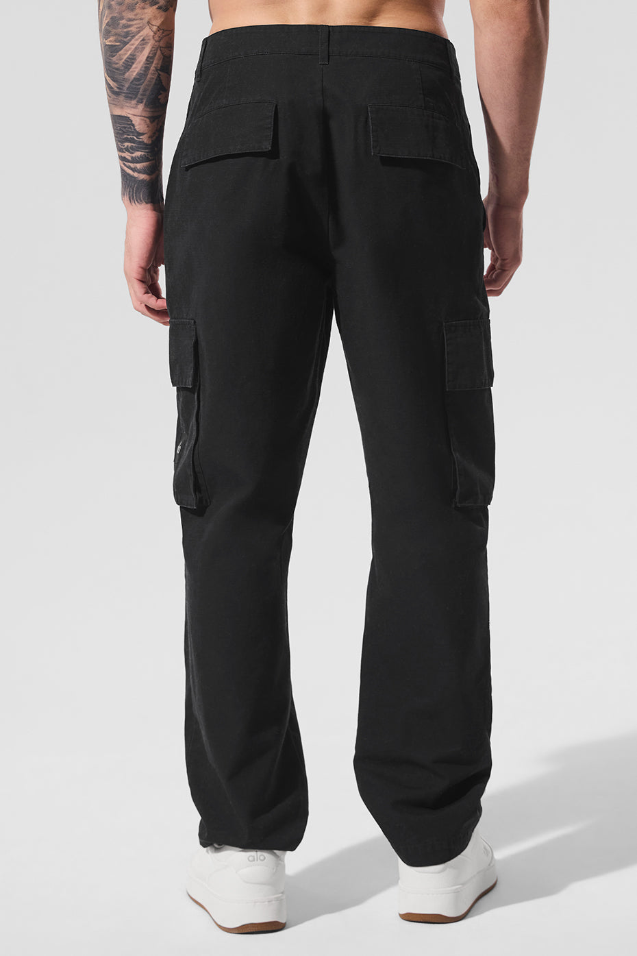 Pantalon cargo en tissu indéchirable - Noir