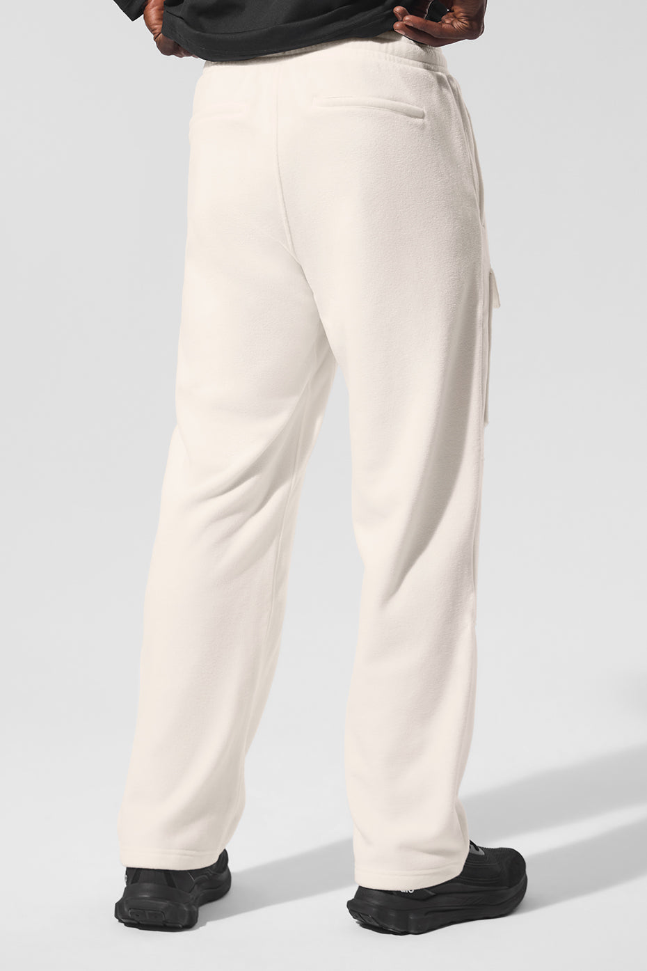 Pantalon cargo Ridge en polaire - Ivoire
