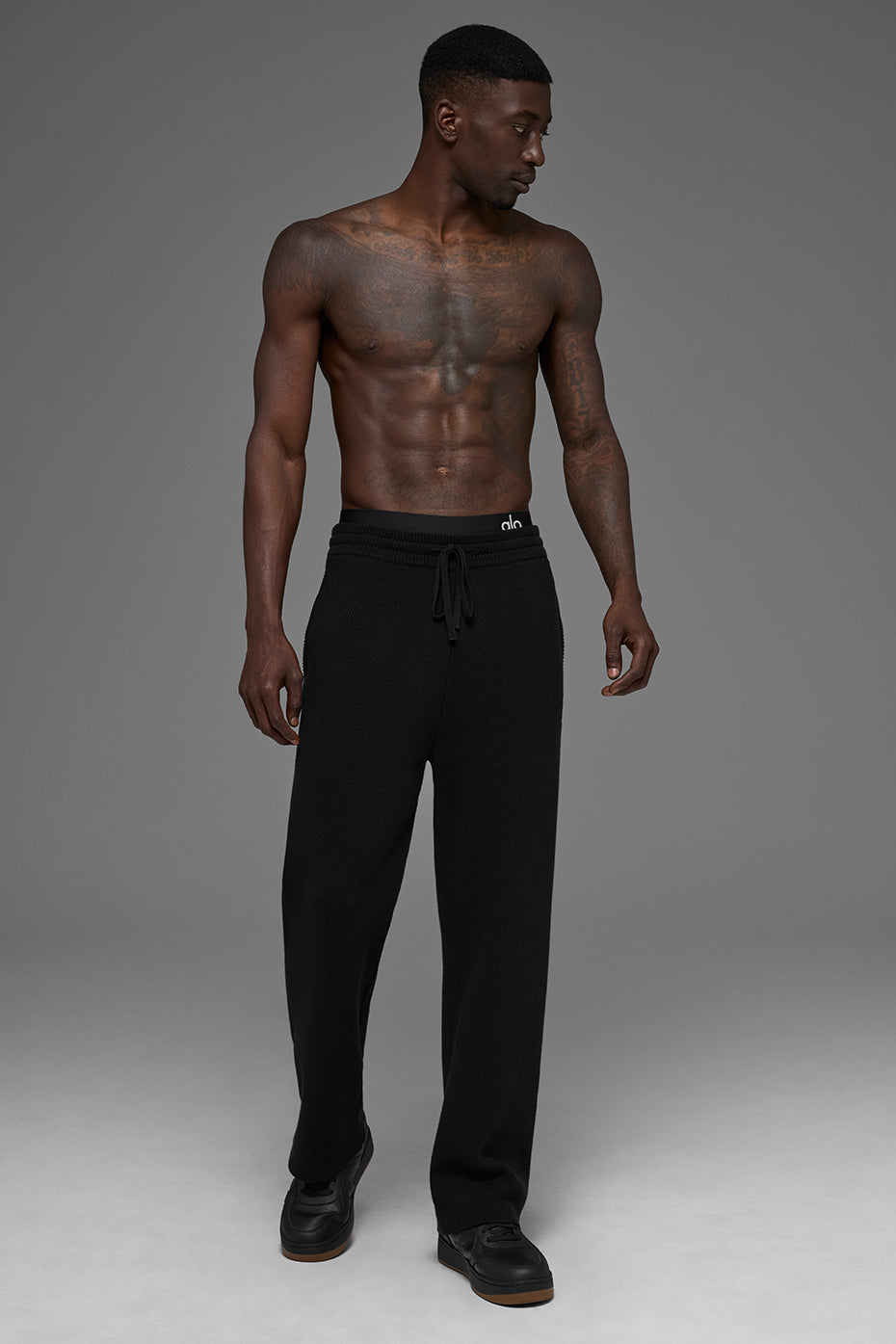 Pantalon de jogging droit Scholar - Noir