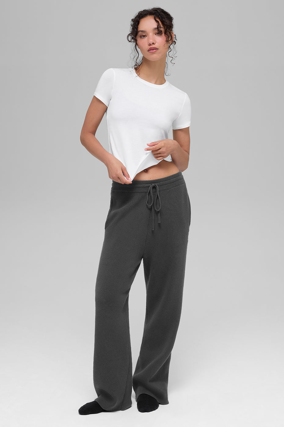 Pantalon de jogging droit Scholar - Anthracite