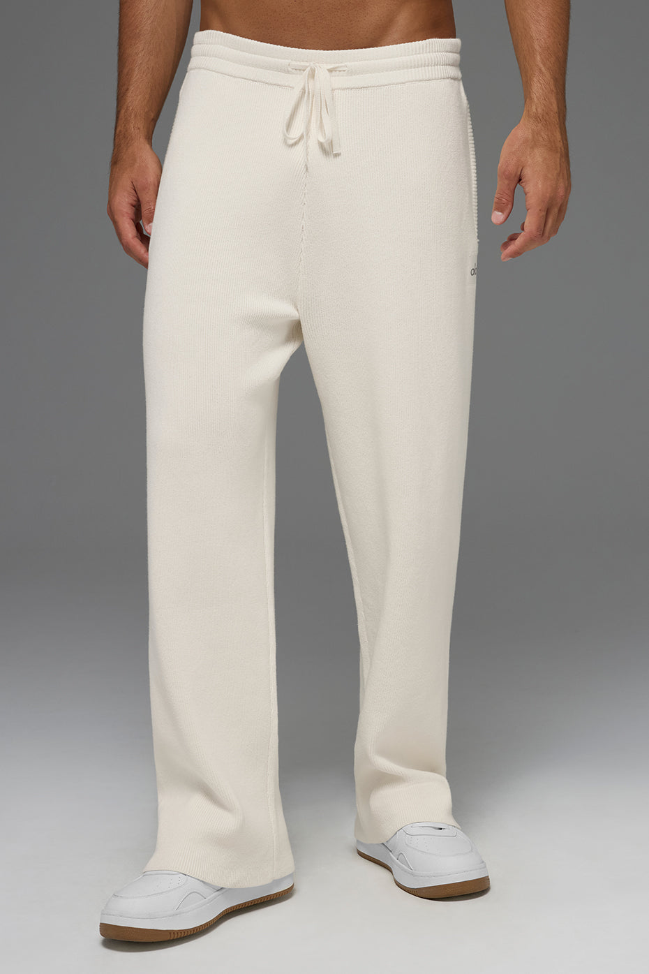Pantalon de jogging droit Scholar - Ivoire