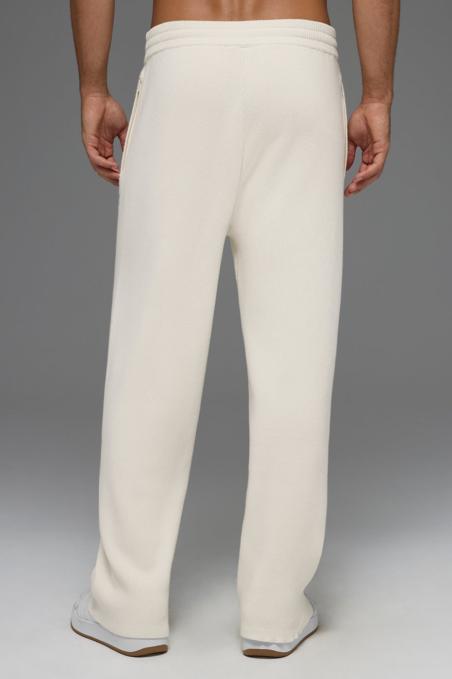 Pantalon de jogging droit Scholar - Ivoire