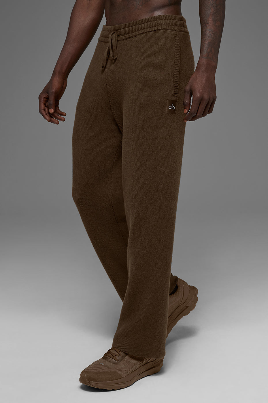 Pantalon de jogging droit Scholar - Espresso