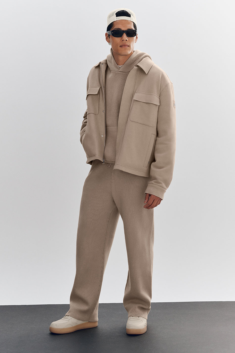 Pantalon de jogging droit Scholar - Gravier