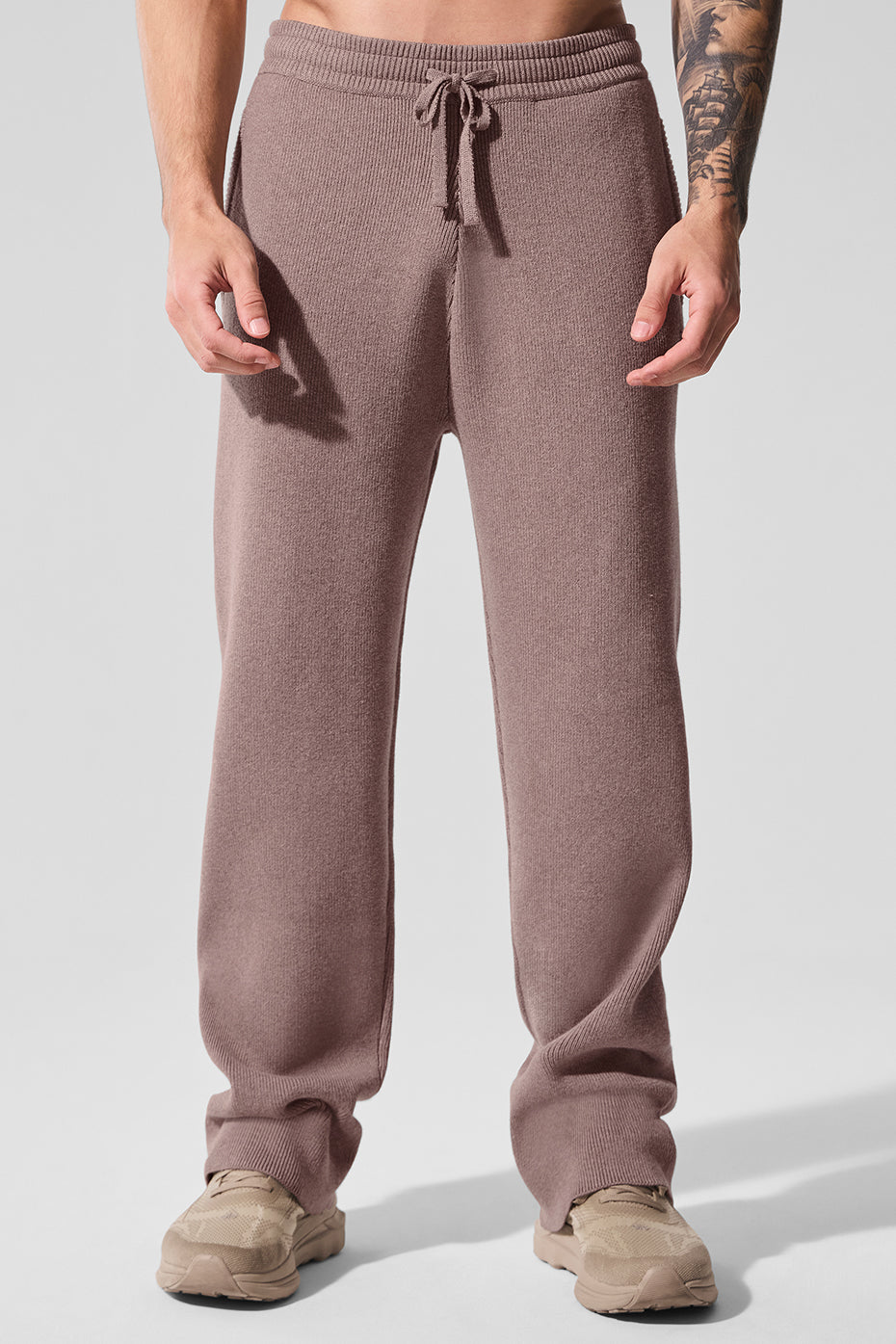 Pantalon de jogging droit Scholar - Champignon chiné