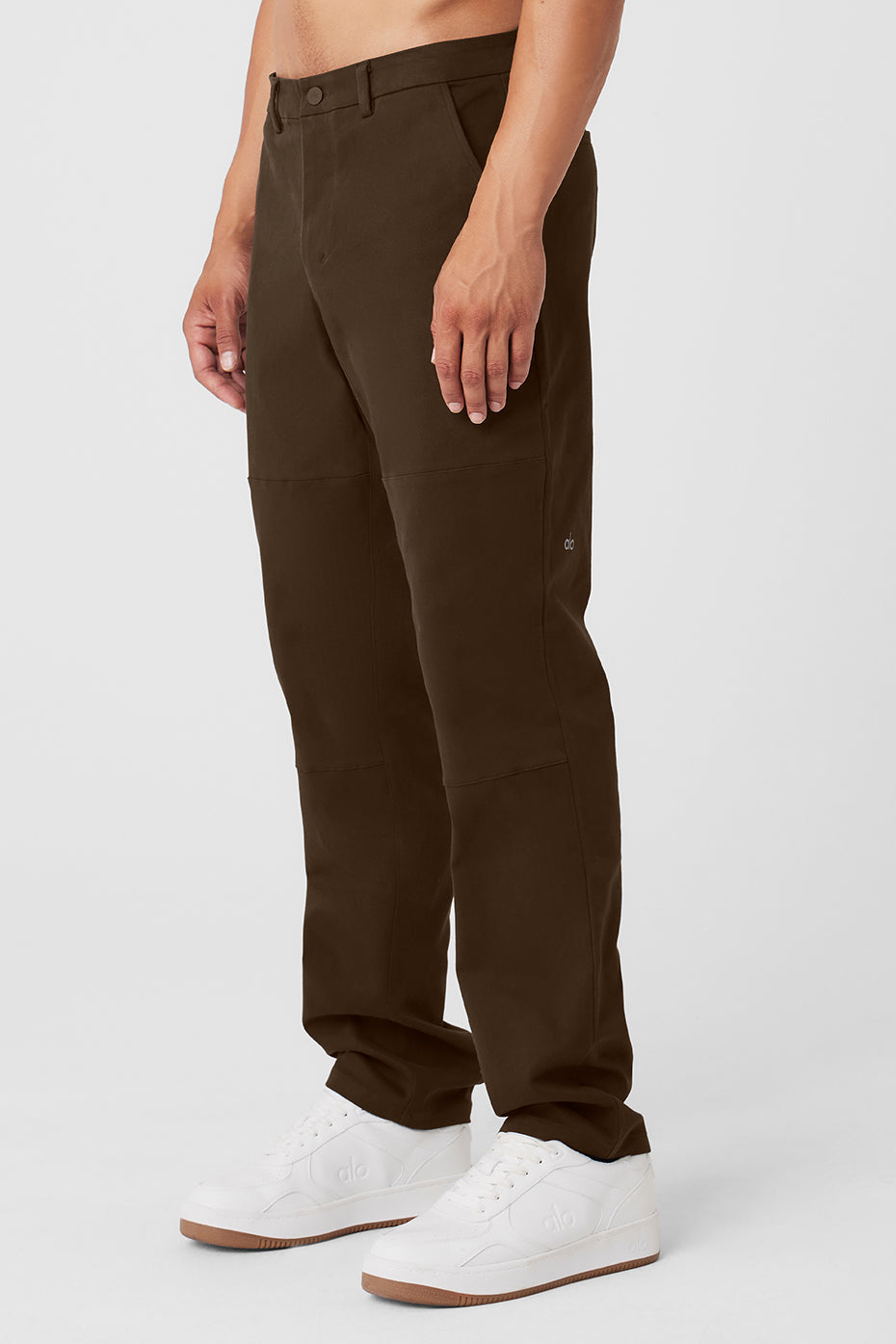 Pantalon Edition au toucher suédé - Espresso