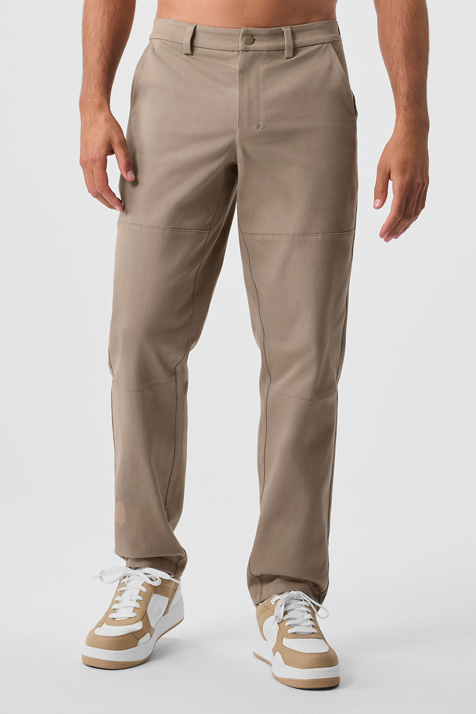 Pantalon Edition au toucher suédé - Gravier