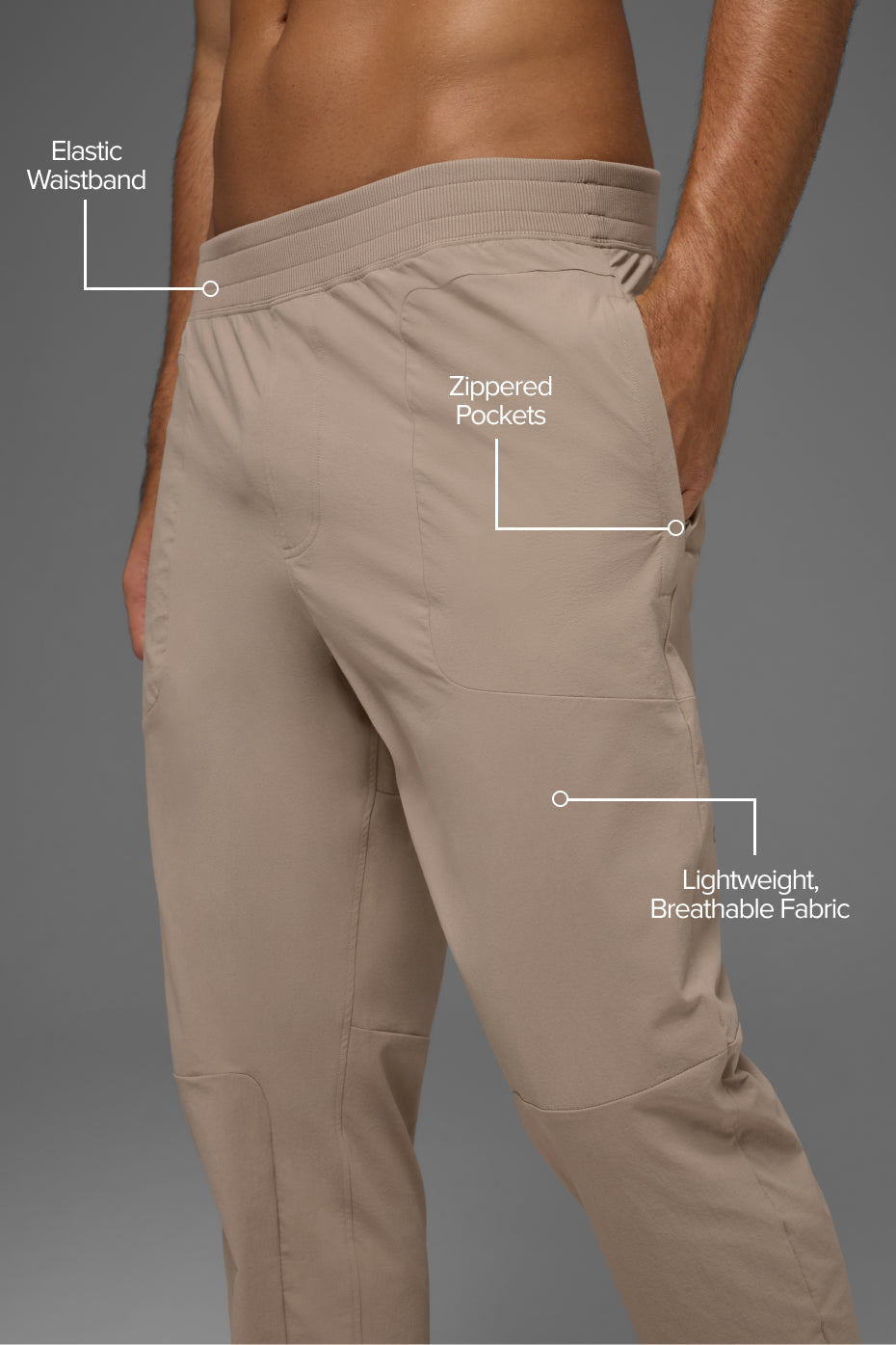 Pantalon Co-Op (long) - Gravier