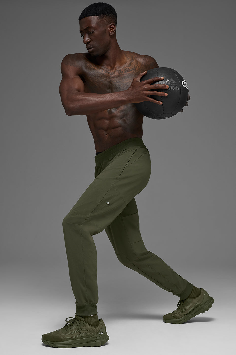 Pantalon Co-Op - Olive verte