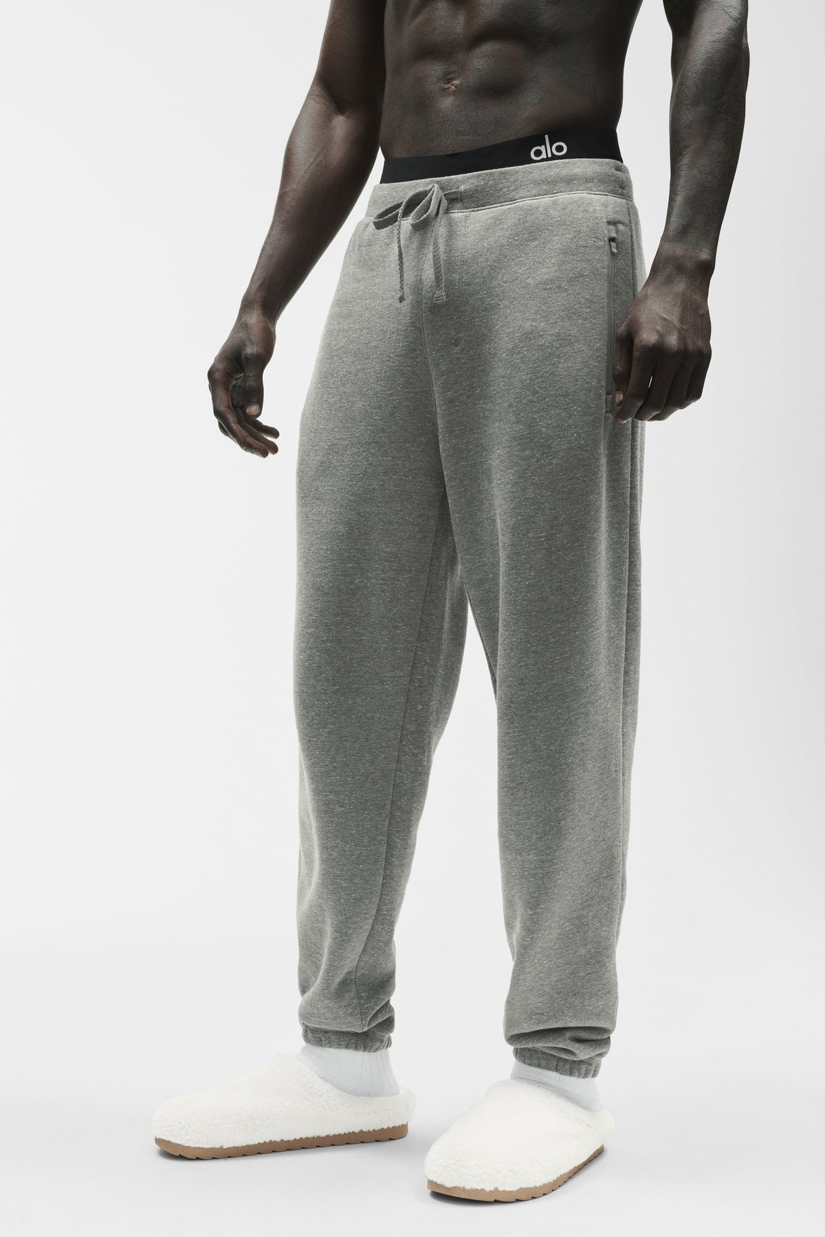 Pantalon de jogging Triumph Restore - Gris mélange de trois fibres