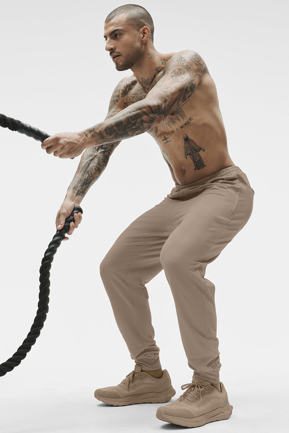 Pantalon de jogging technique Conquer Max - Gravier