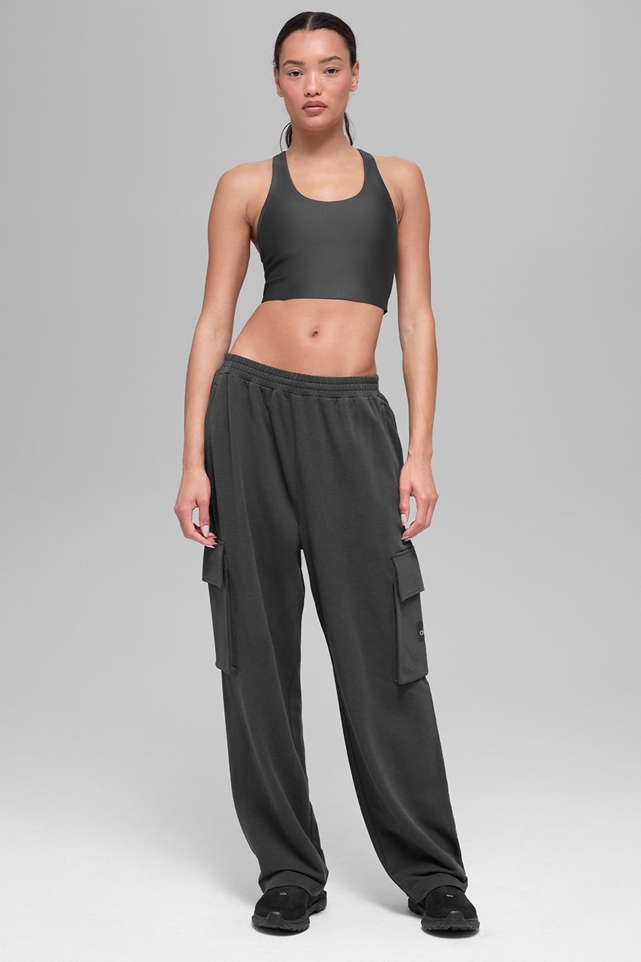 Pantalon cargo Double Take - Anthracite