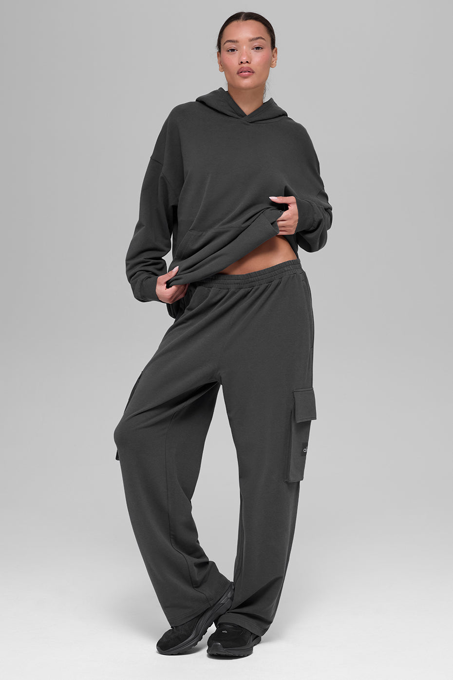 Pantalon cargo Double Take - Anthracite