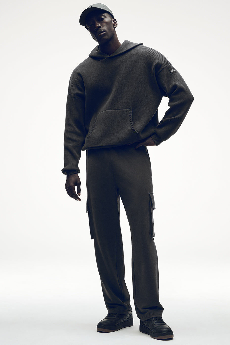 Pantalon cargo Double Take - Anthracite