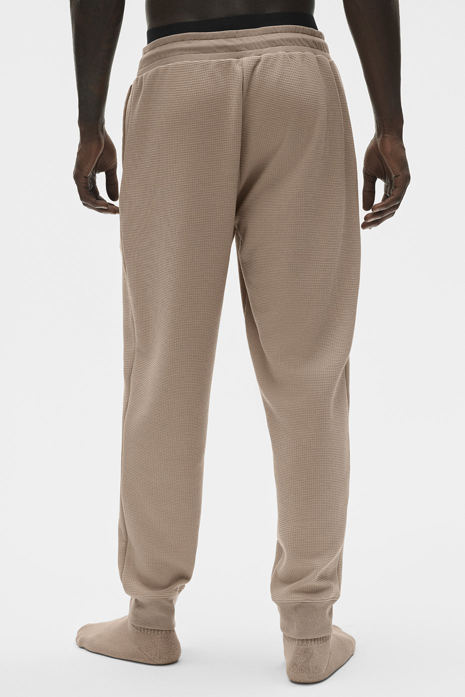 Pantalon de jogging de détente gaufré - Gravier