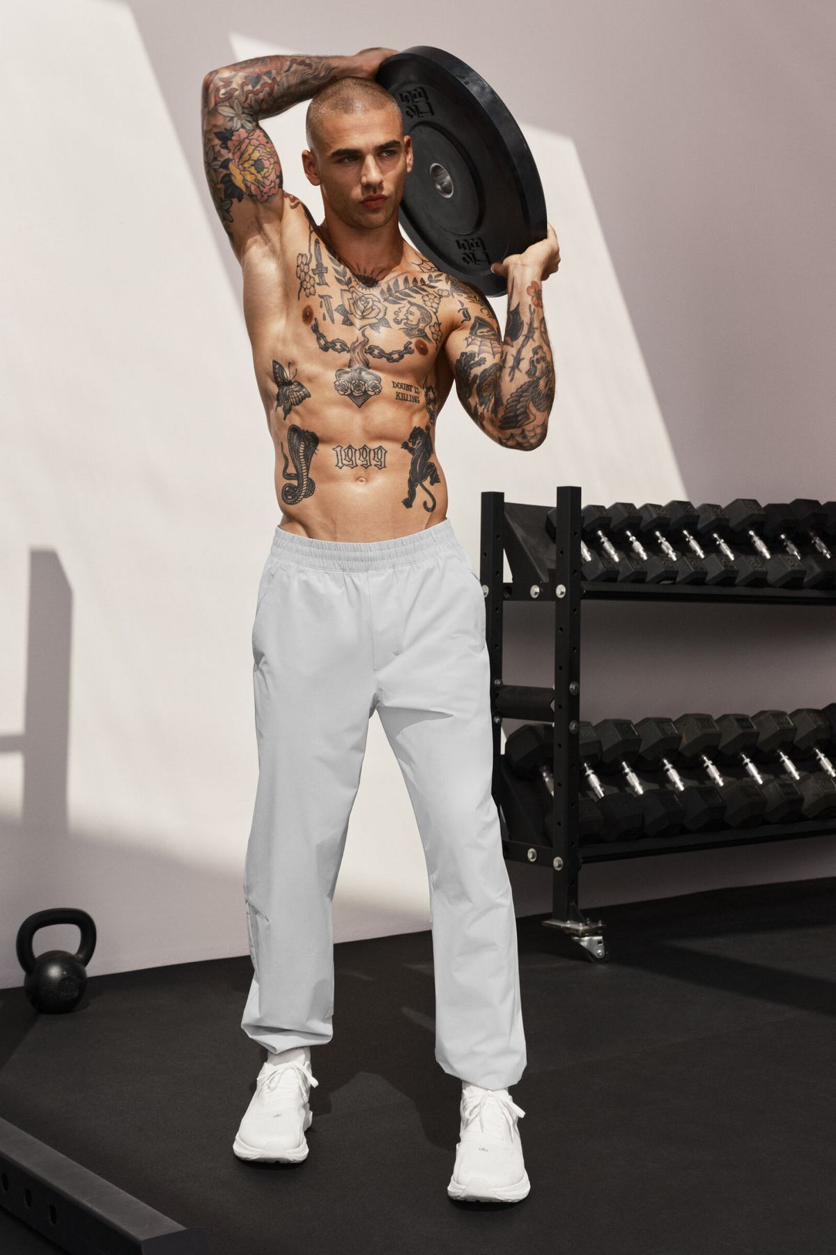 Pantalon de jogging Repetition - Titane