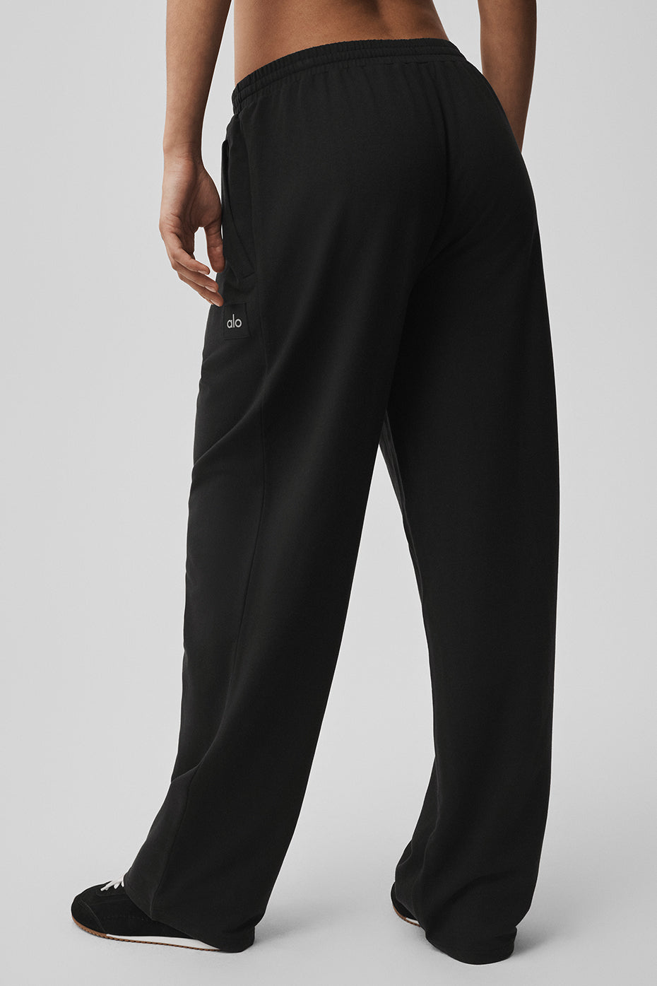 Pantalon droit Double Take - Noir