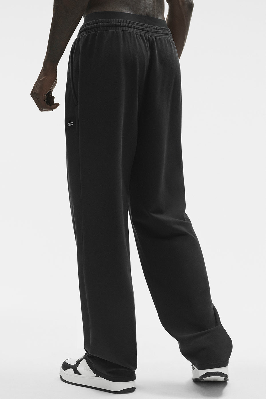 Pantalon droit Double Take - Noir