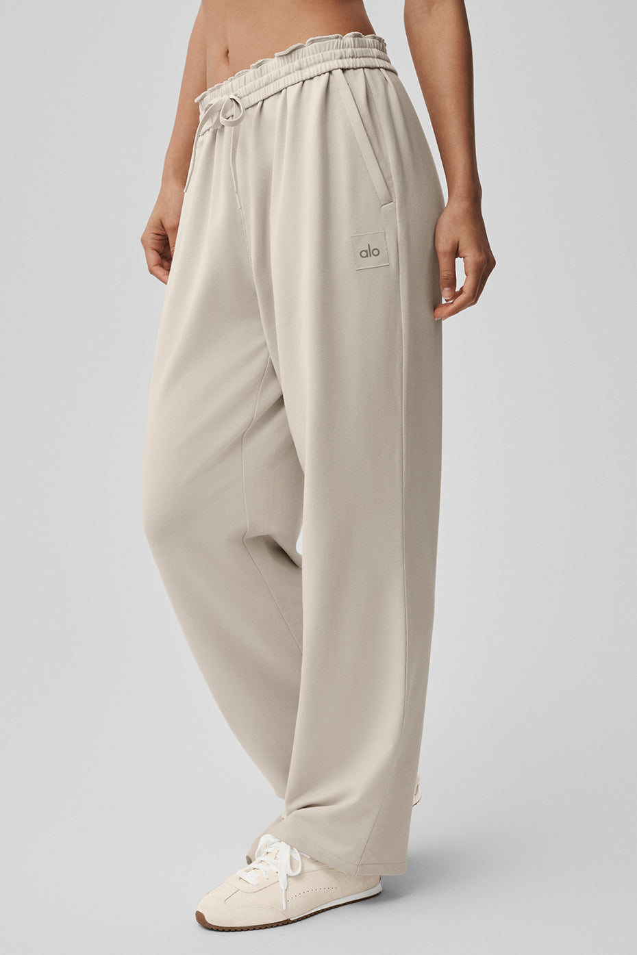Pantalon droit Double Take - Écru