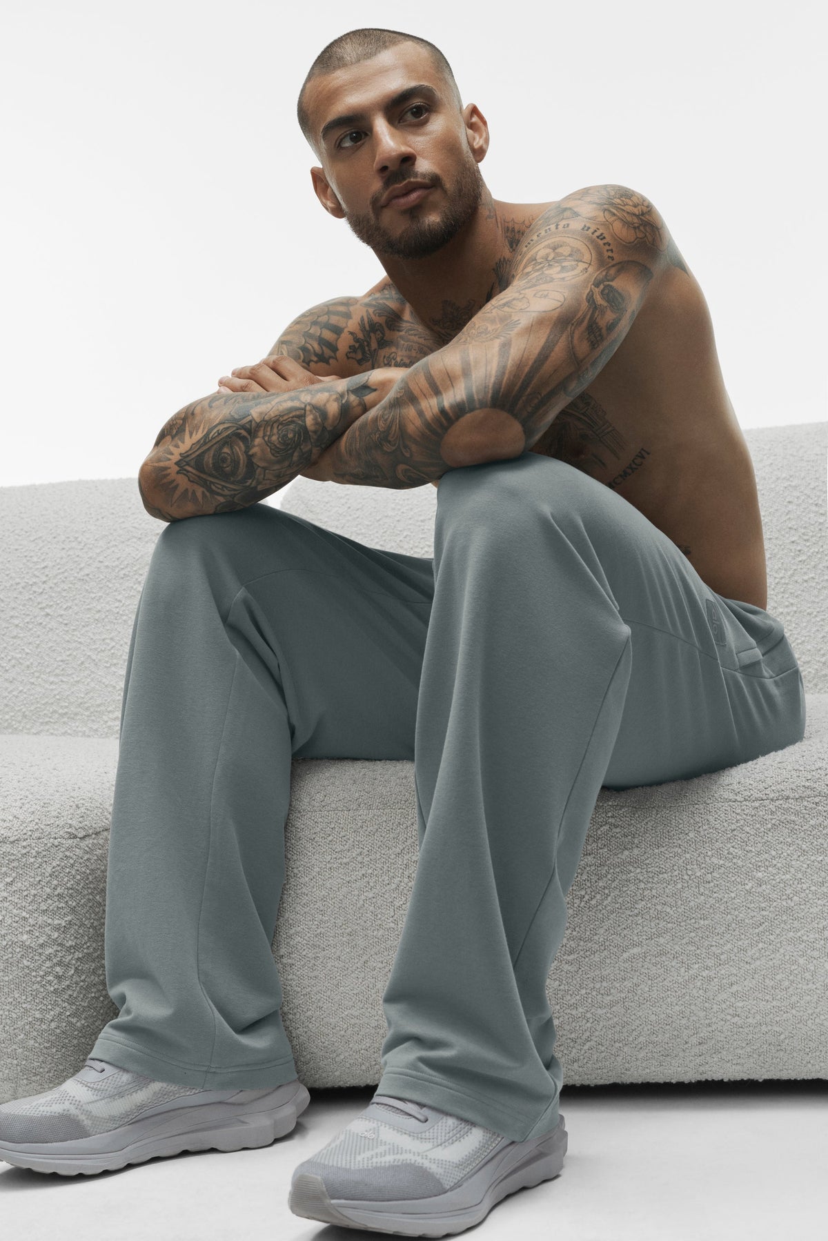 Pantalon droit Double Take - Monument