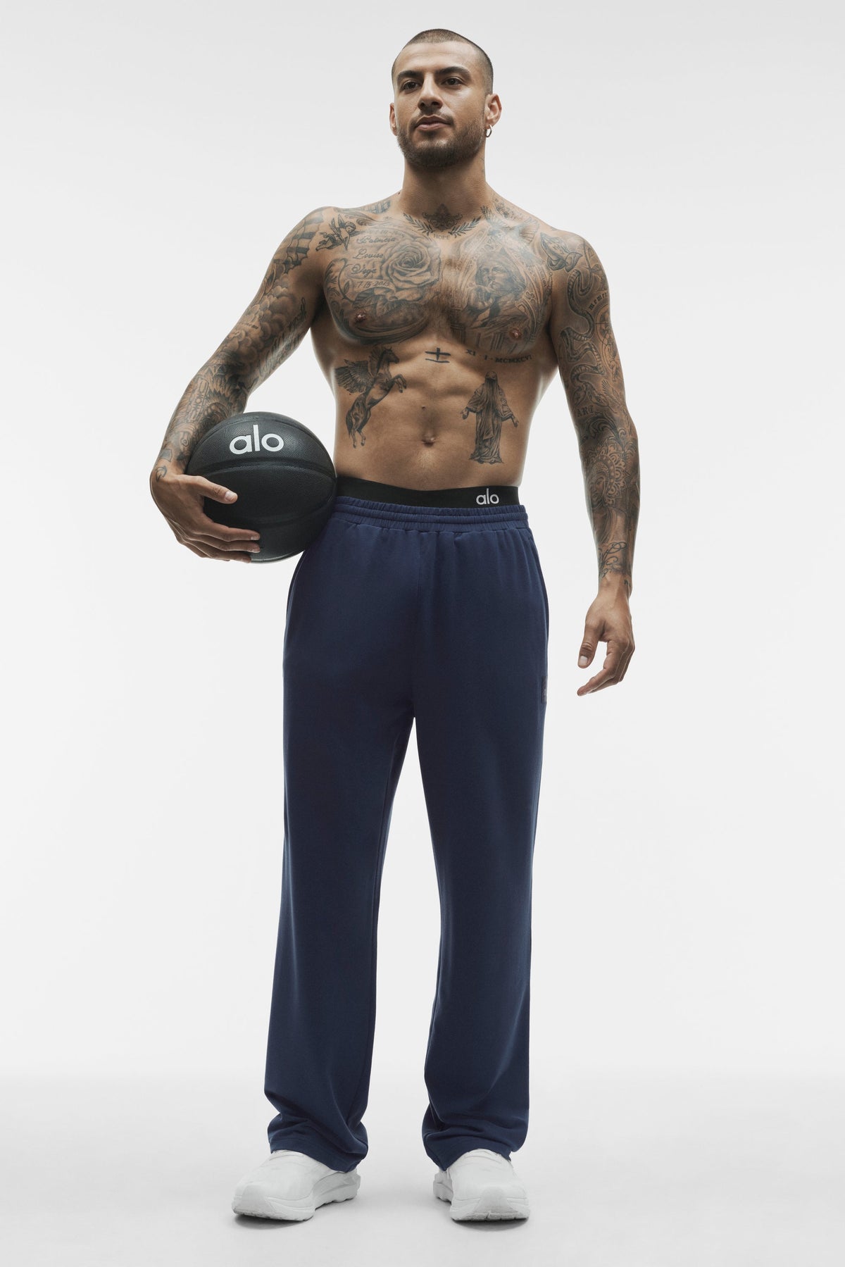 Pantalon droit Double Take - Bleu marine