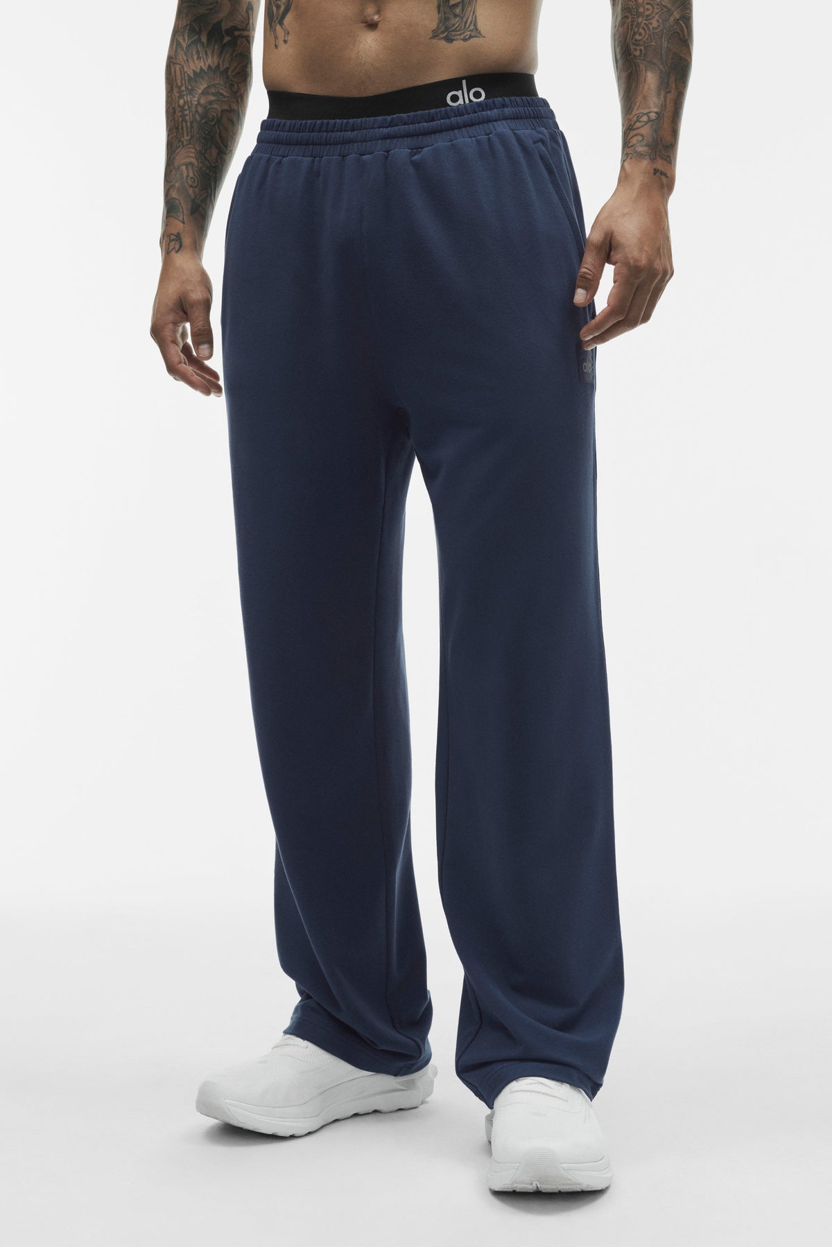 Pantalon droit Double Take - Bleu marine