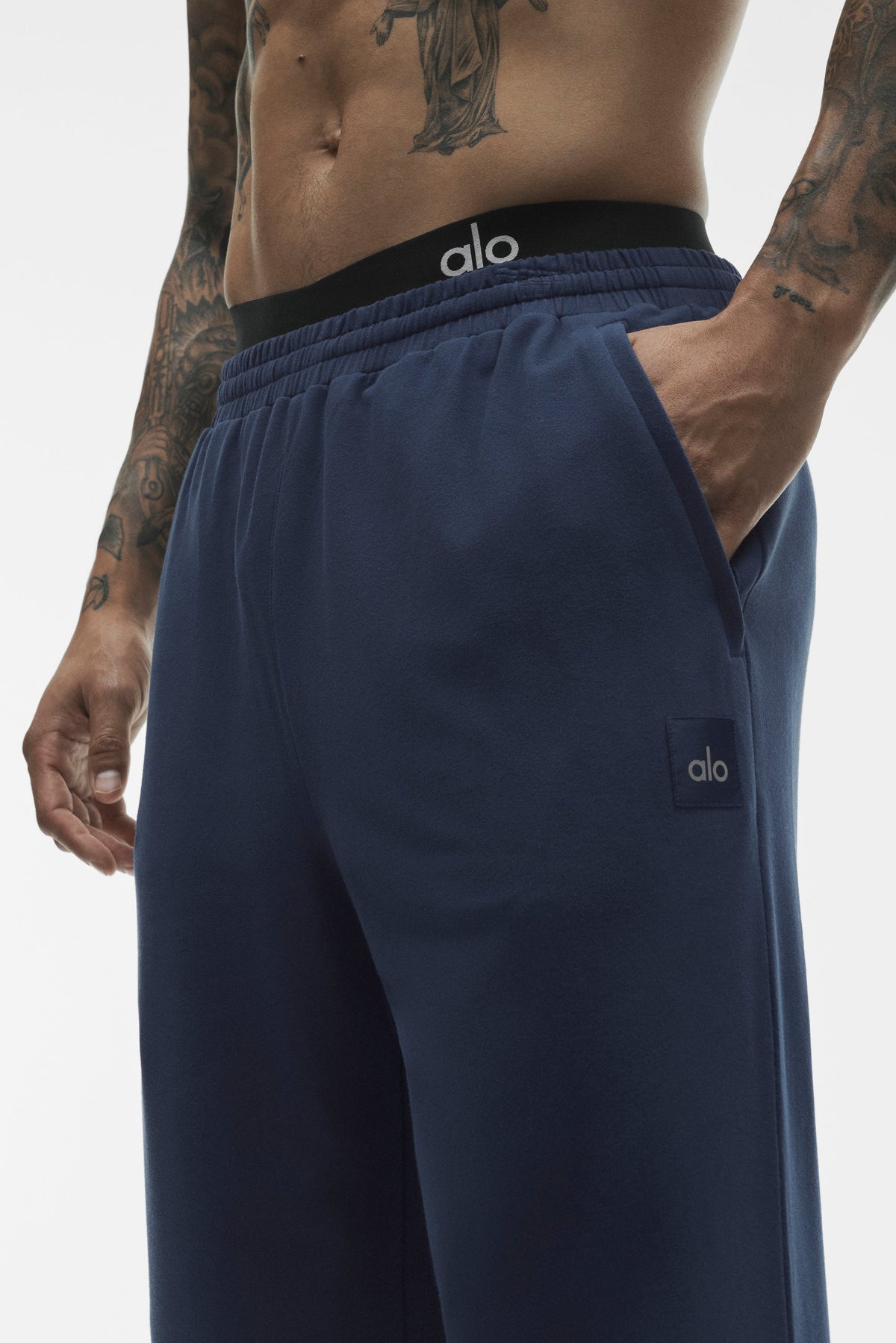 Pantalon droit Double Take - Bleu marine