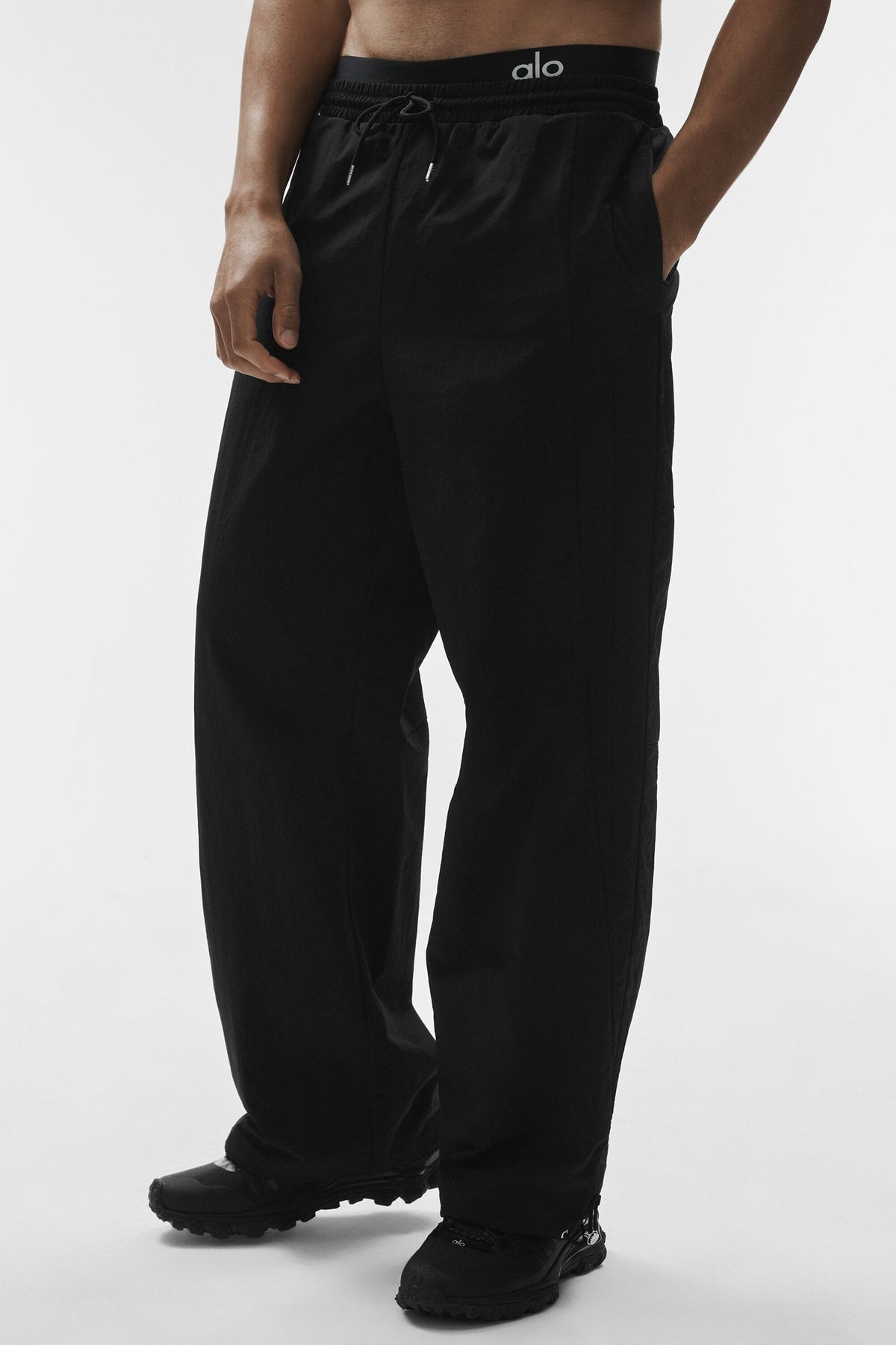 Pantalon de survêtement droit Takeaway - Noir
