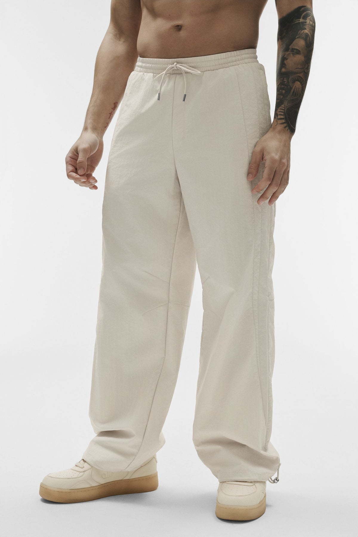 Pantalon de survêtement droit Takeaway - Écru