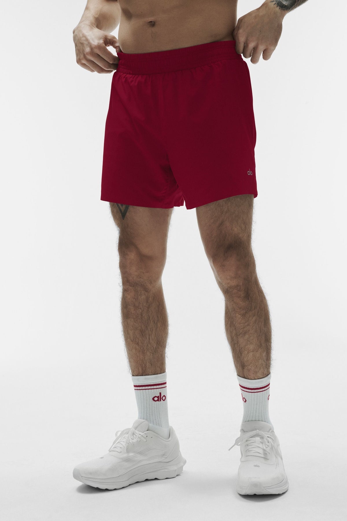 Short de course Adapt de 5 pouces - Grenat