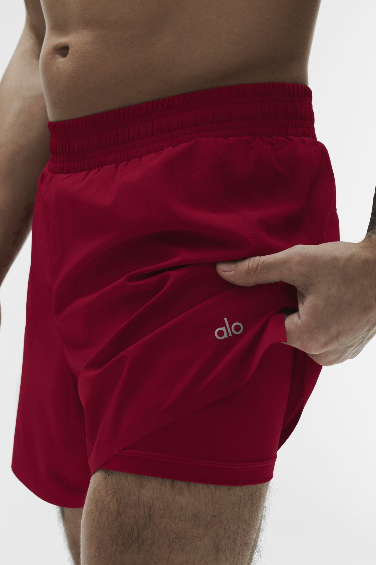 Short de course Adapt de 5 pouces - Grenat