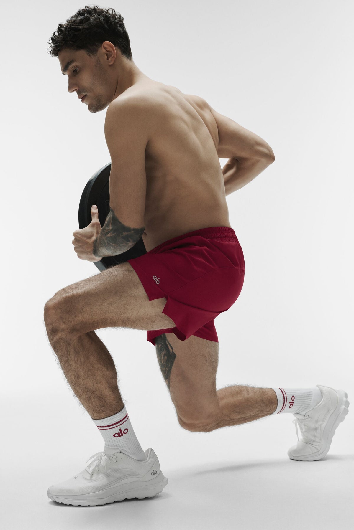 Short de course Adapt de 5 pouces - Grenat