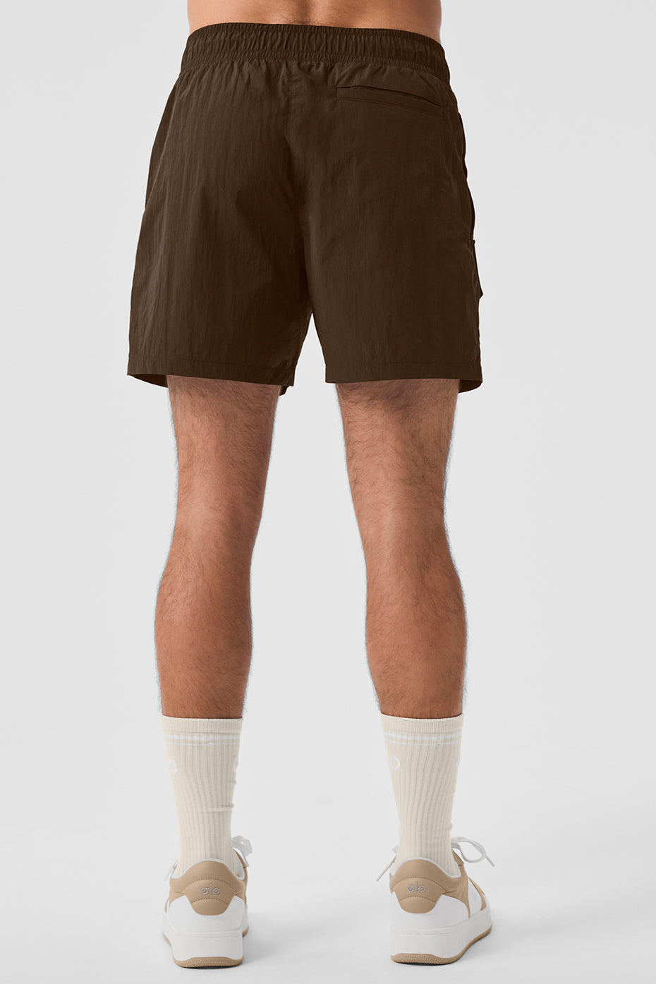 Short cargo Excursion de 7 pouces en nylon froissé - Espresso