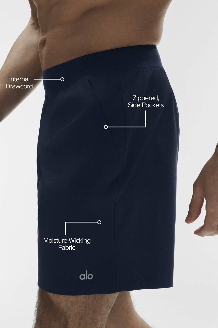 Short Repetition de 7 pouces - Bleu marine