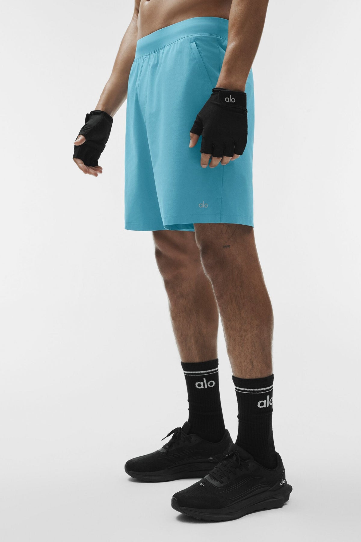 Short Repetition de 7 pouces - Bleu brise