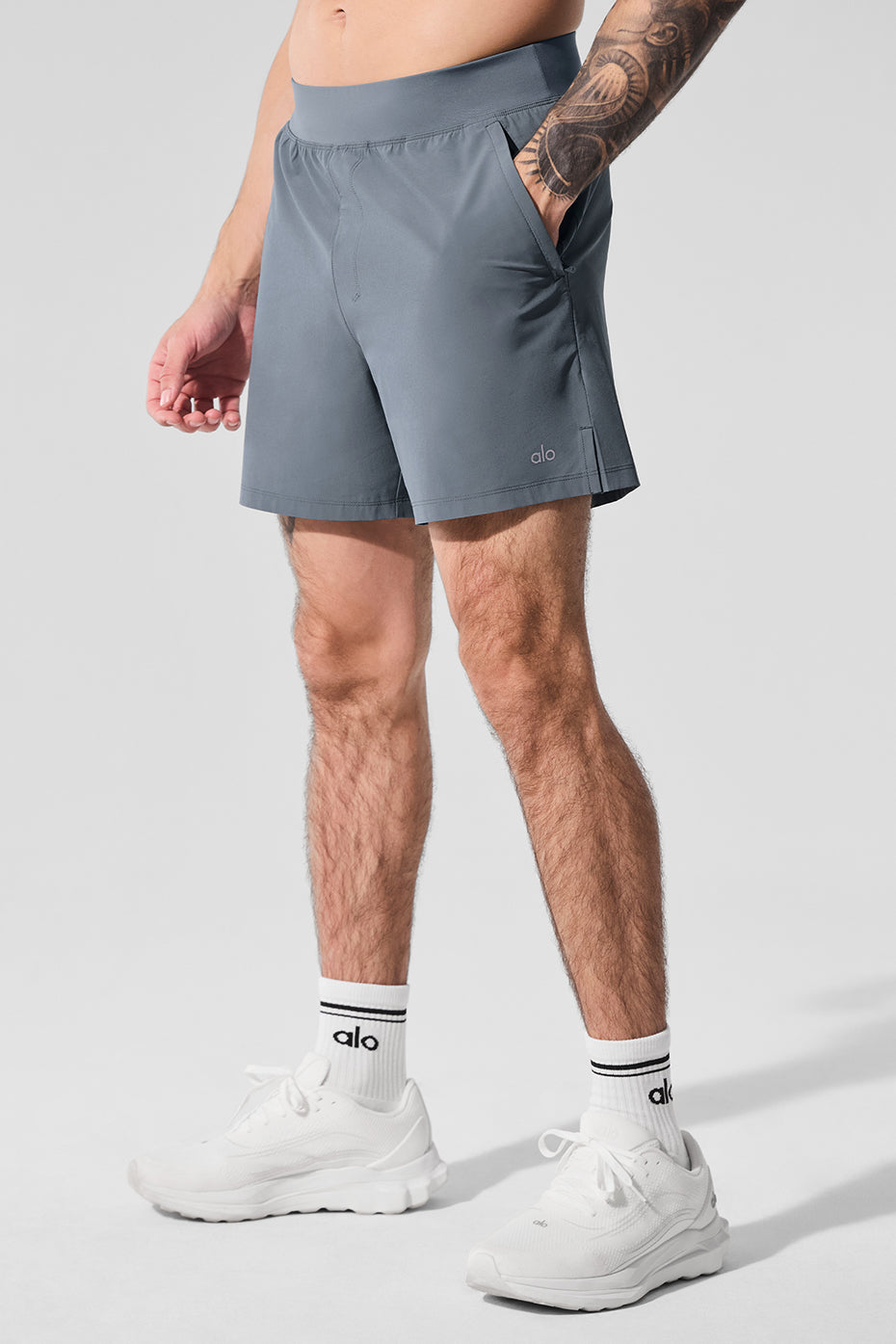 Short Repetition de 5 pouces - Gris acier
