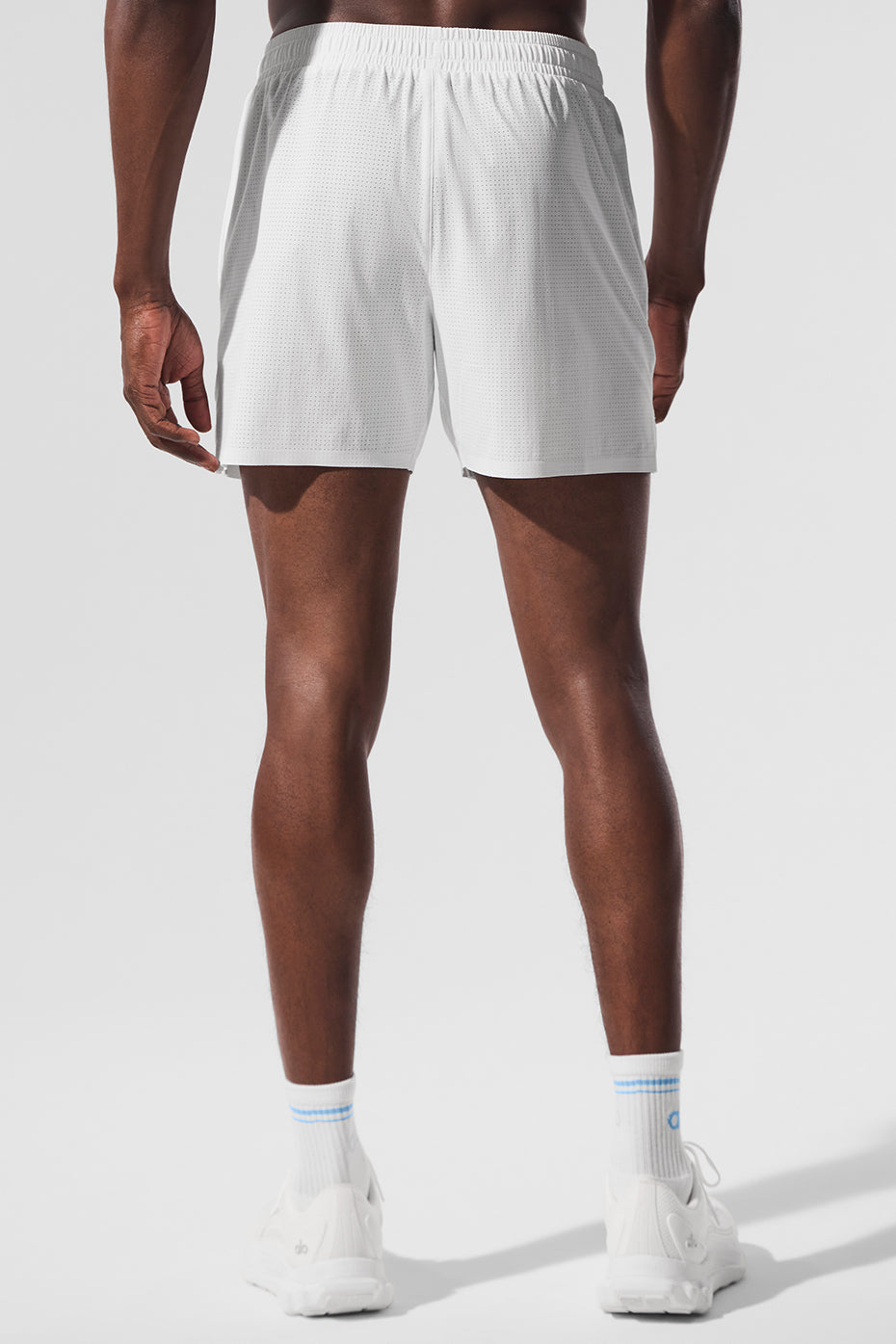 Short de course Traction de 5 pouces - Blanc