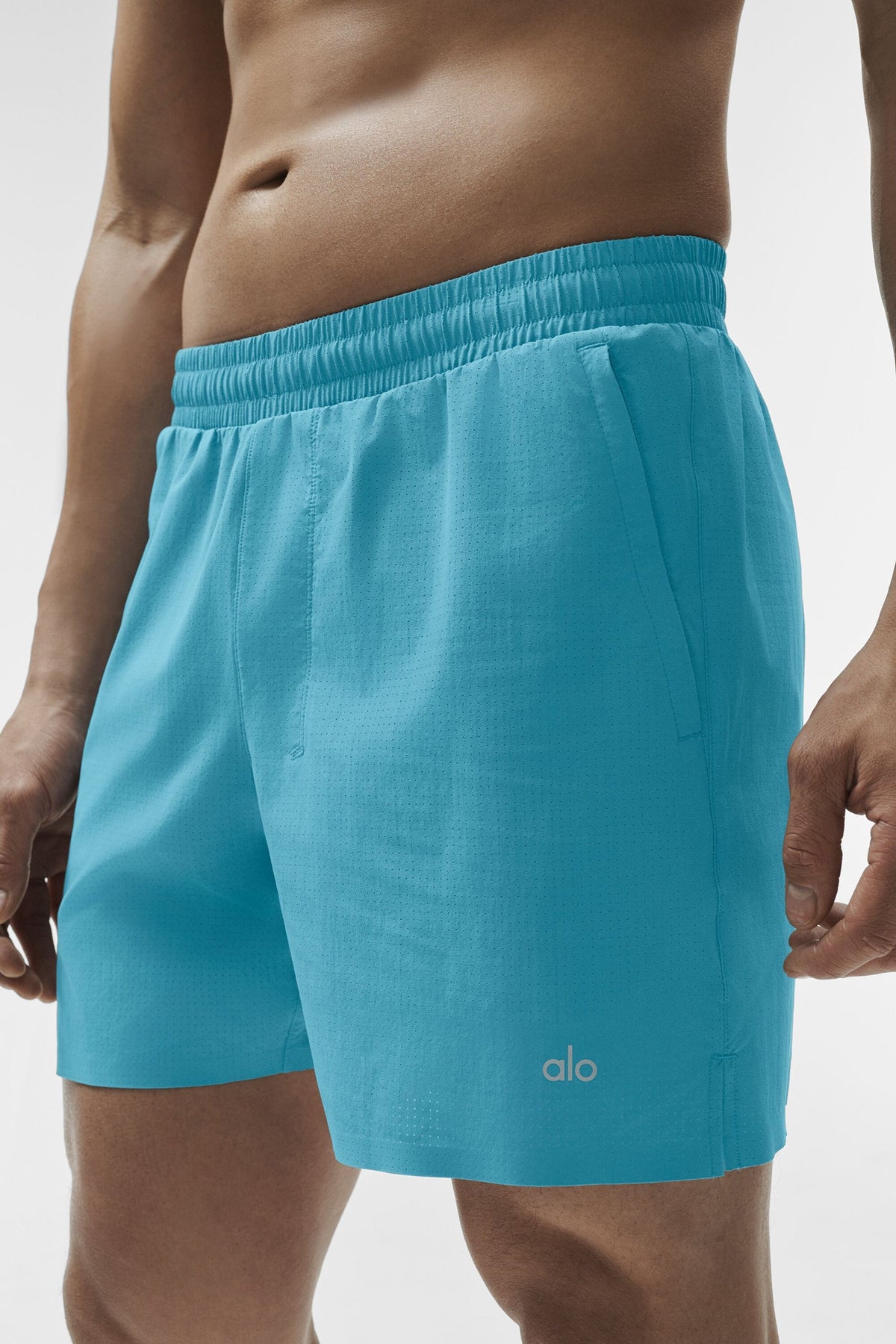 Short de course Traction de 5 pouces - Bleu brise