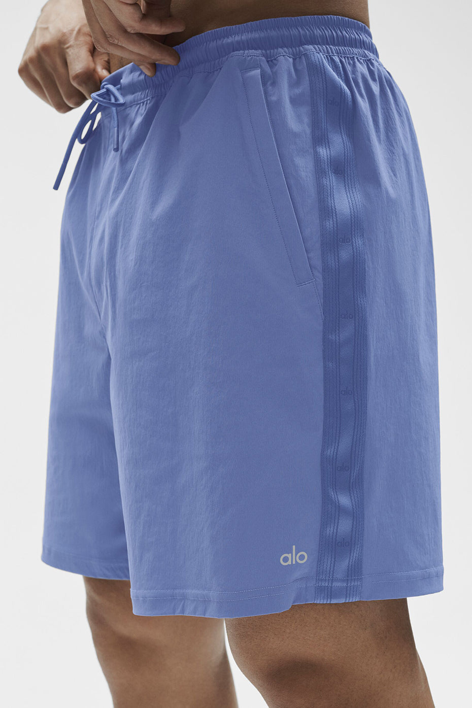 Short de surf High Tide de 7 pouces - Bleu Provence