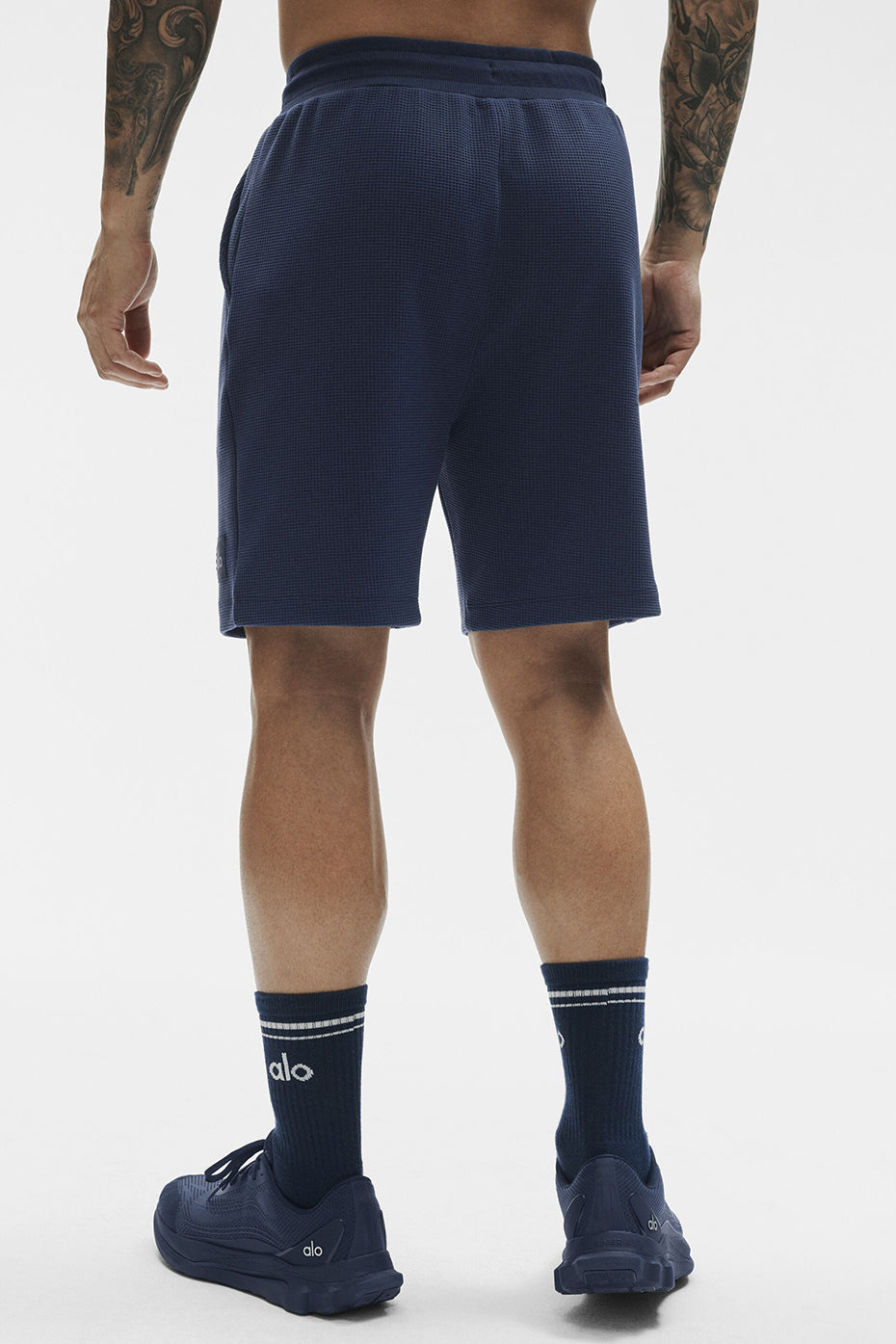 Short de détente gaufré de 7 pouces - Bleu marine