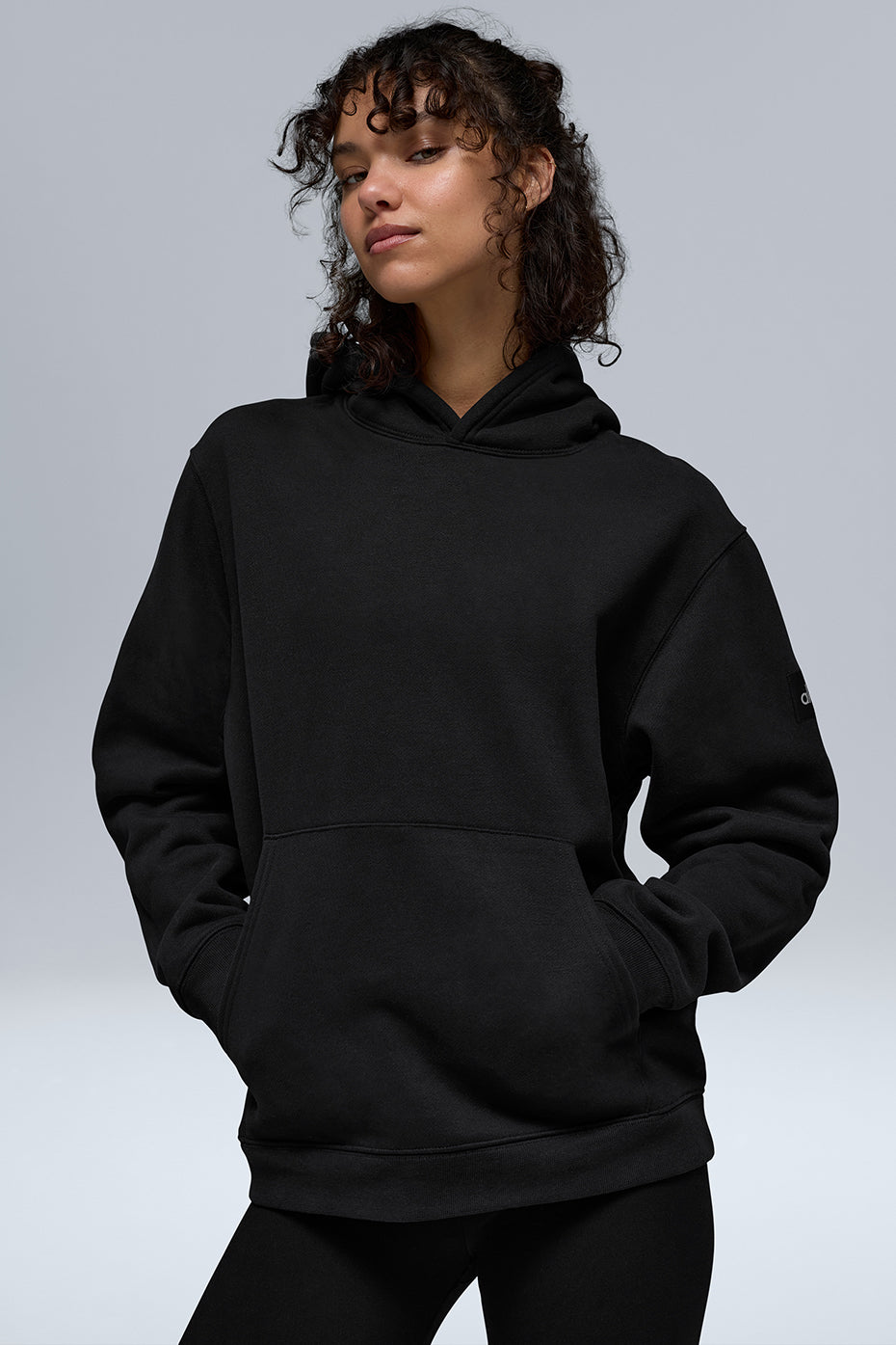 Sweat épais à capuche Renown - Noir