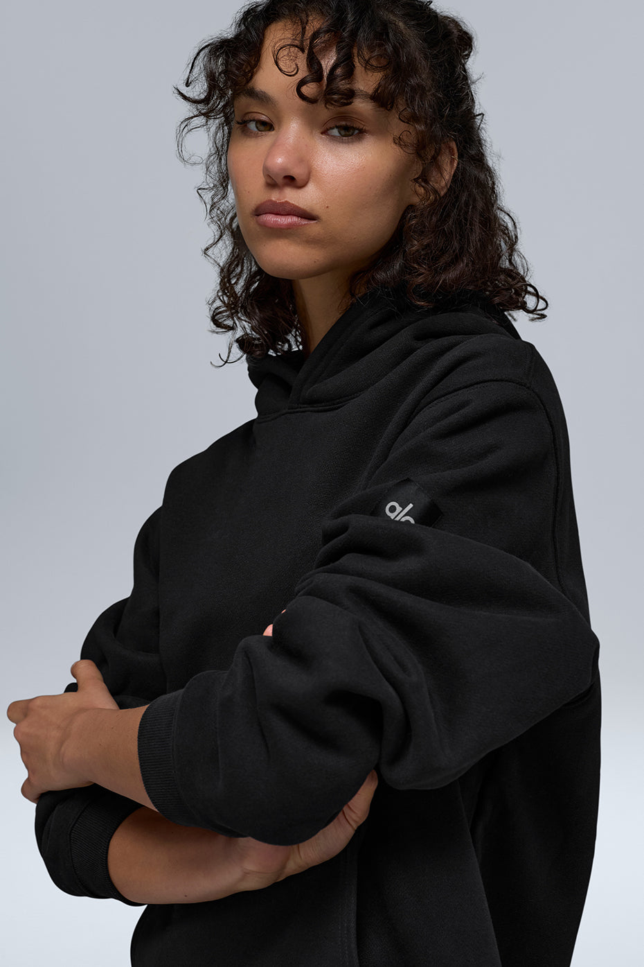 Sweat épais à capuche Renown - Noir