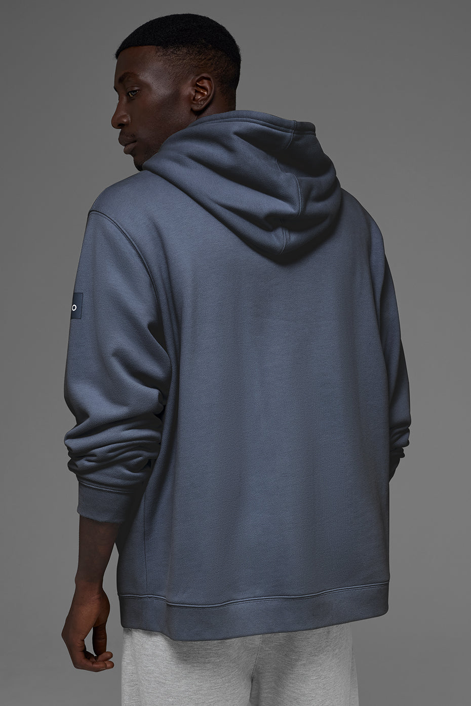 Sweat épais à capuche Renown - Bleu pierre